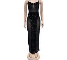 Load image into Gallery viewer, Mesh Sequin Dress
